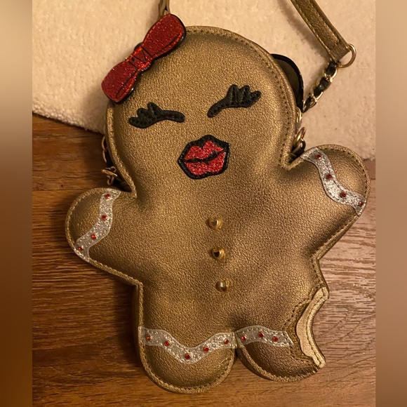 Betsey Johnson Handbags - Betsey johnson  gingerbread girl purse